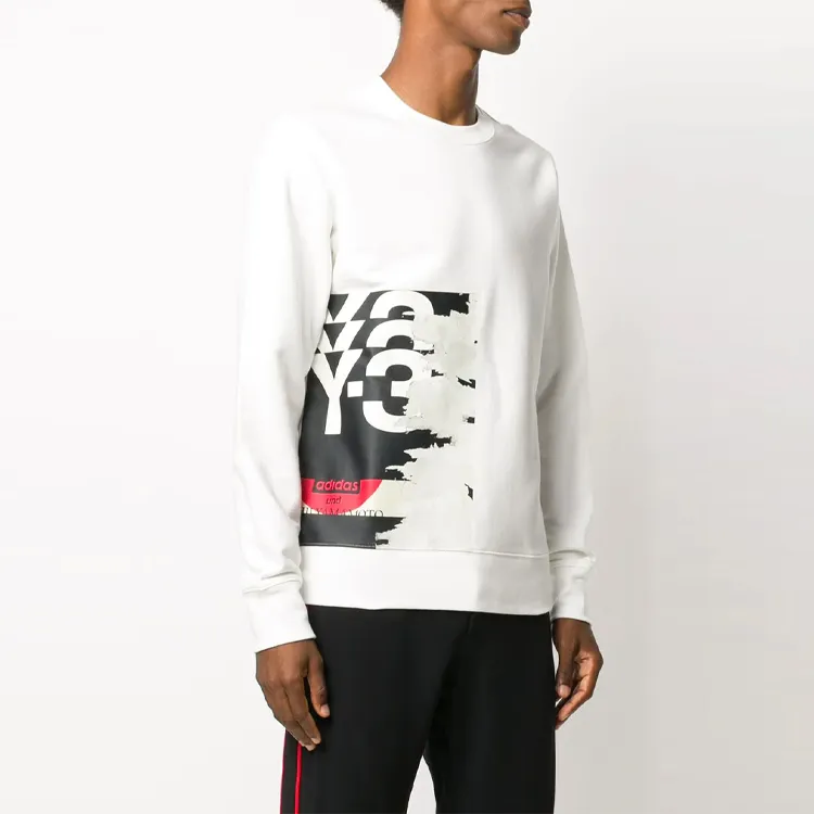 Y 3 Graphic print Long sleeve T shirt-4