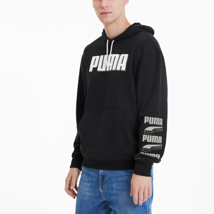 PUMA Sweatshirts Men Black-4