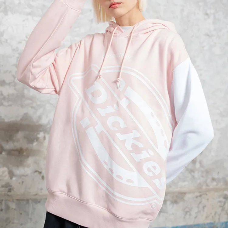 Dickies SS21 Hooded Sweatshirt Unisex Pink White-2