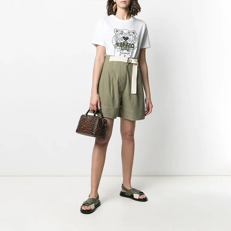 KENZO Classic Tiger Head SS21 Regular T Shirt Women's White-2