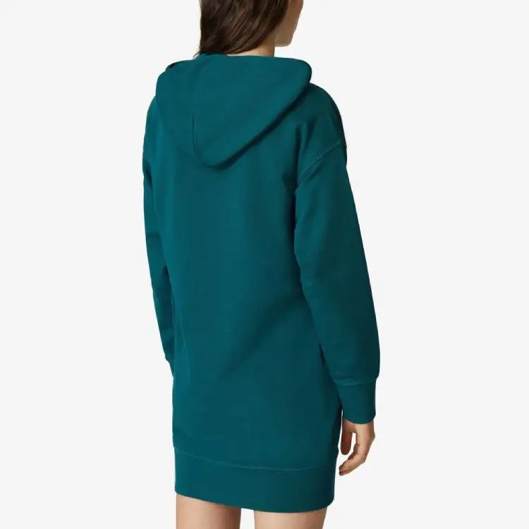 KENZO Long-Sleeved Dresses Women's Water Duck Green-3