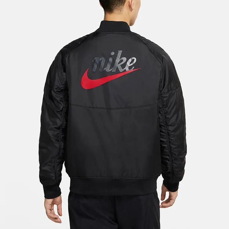 Nike Puffer Jackets Men Black-4