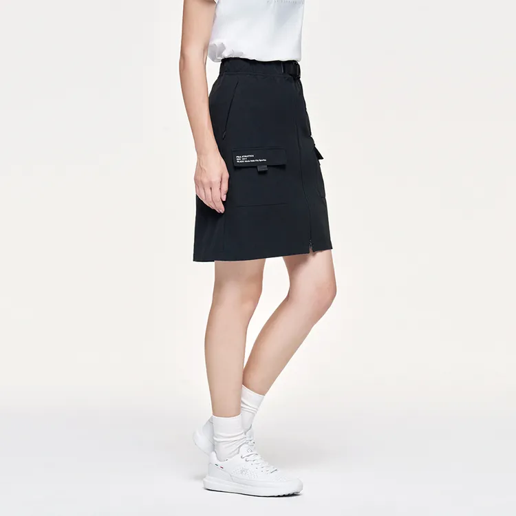 FILA Casual Long Skirts Women's Black-3