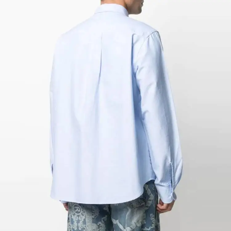 KENZO Classic Tiger Head Shirt Men's Light Blue-4