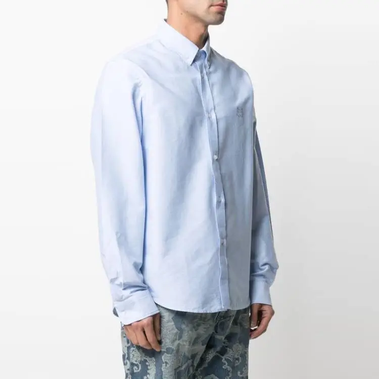 KENZO Classic Tiger Head Shirt Men's Light Blue-2