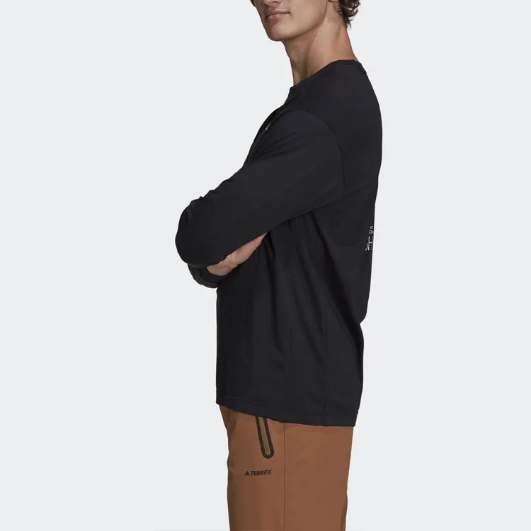 Adidas T-Shirts Men Black-4