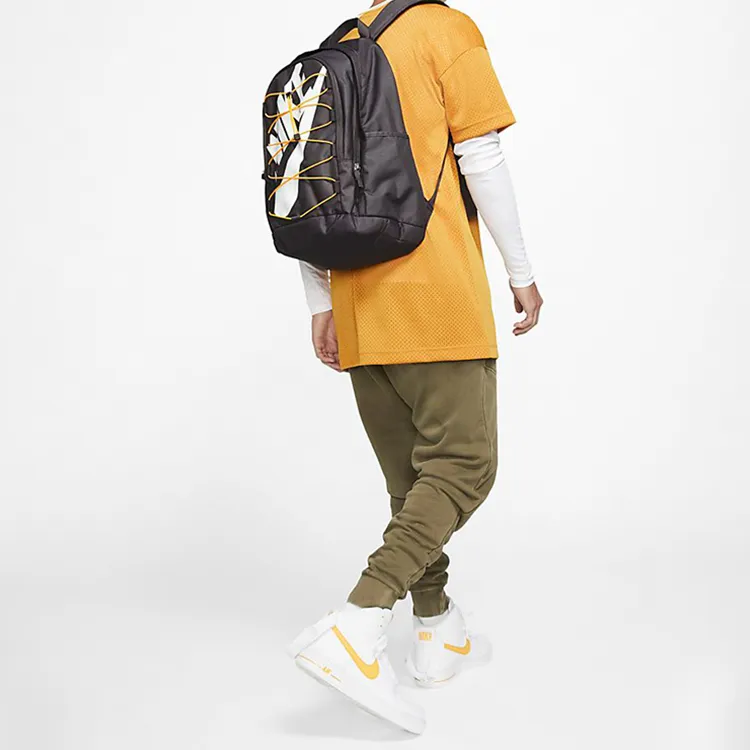 Nike Hayward Polyester Backpack Regular Unisex Gray-1