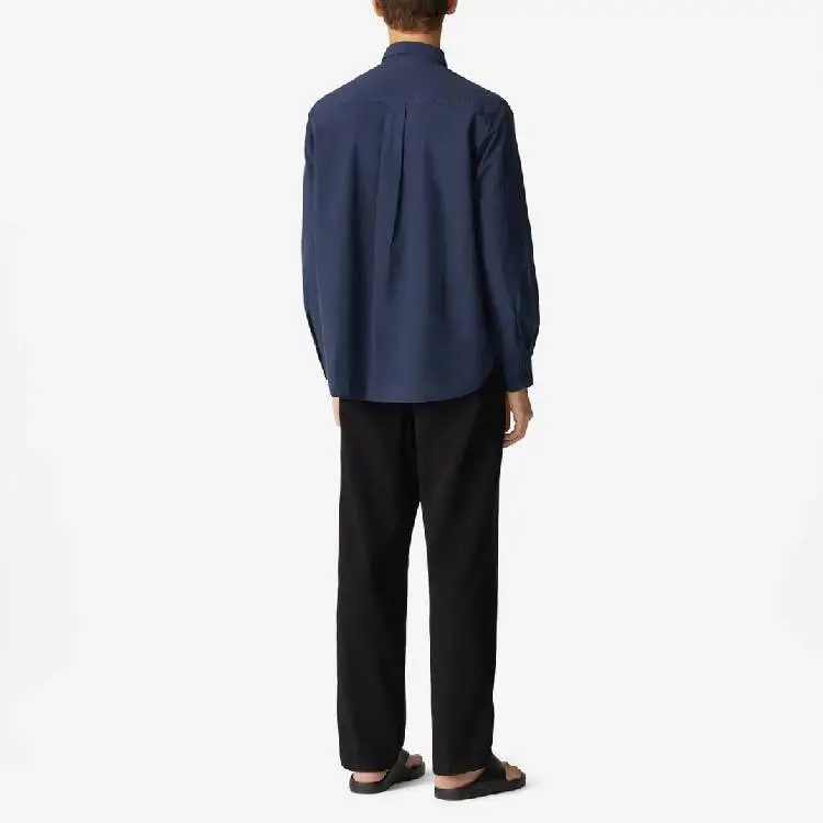 KENZO Classic Tiger Head Shirts Men Navy-3