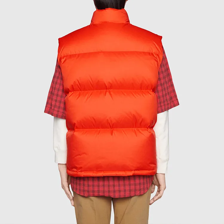 The North Face X GUCCI X The North Face Vests Unisex Orange-2