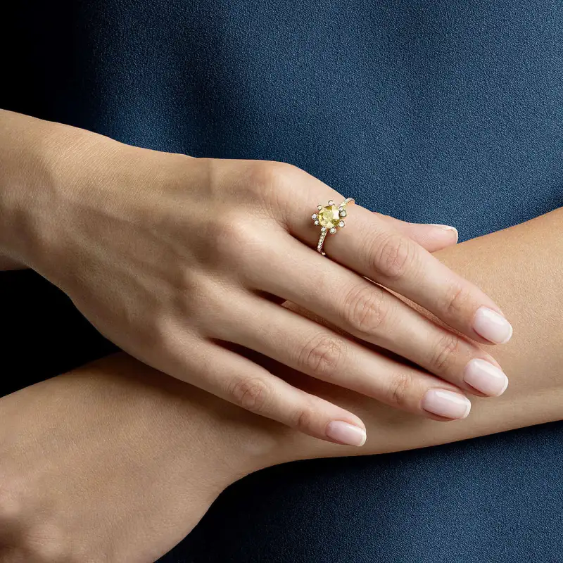 Swarovski Olive Rings Women's-3