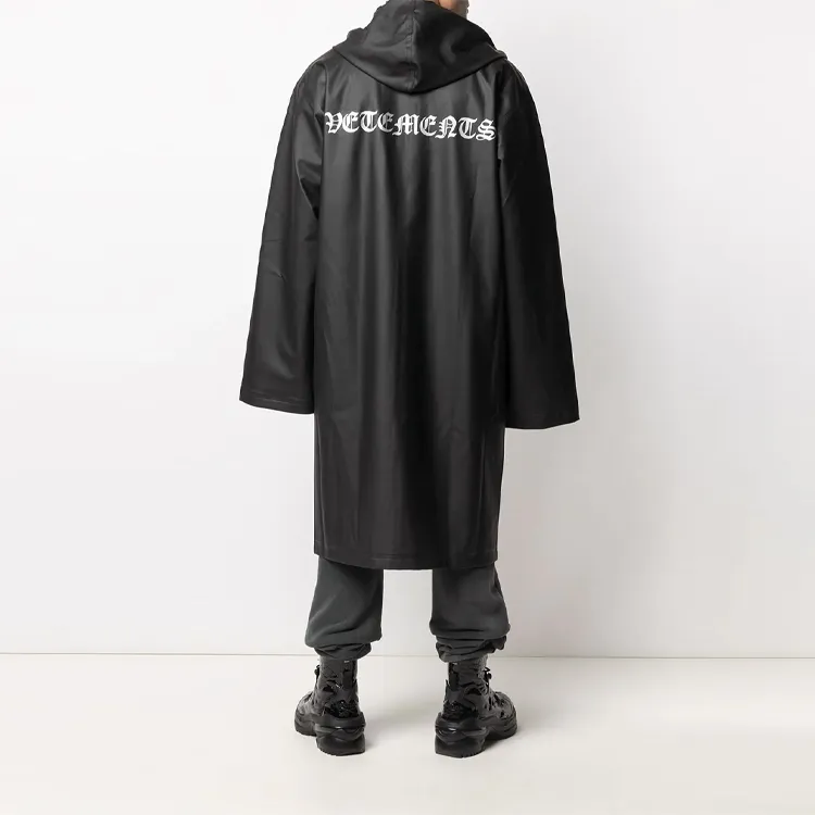 Vetements Logo Raincoat-2