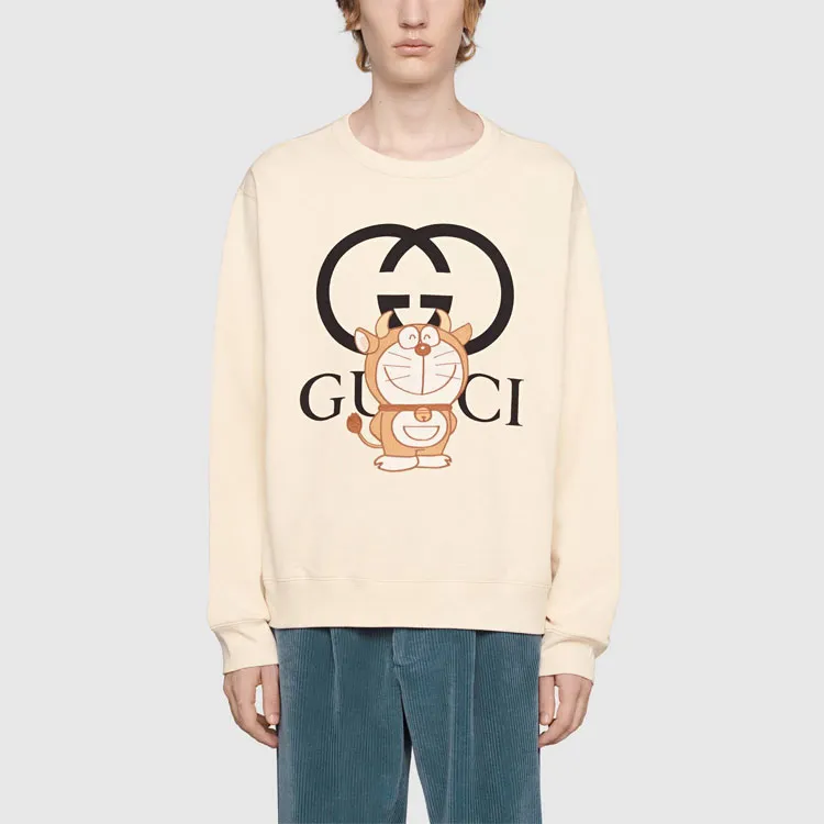GUCCI x Doraemon Sweatshirt Men's Ivory White-1