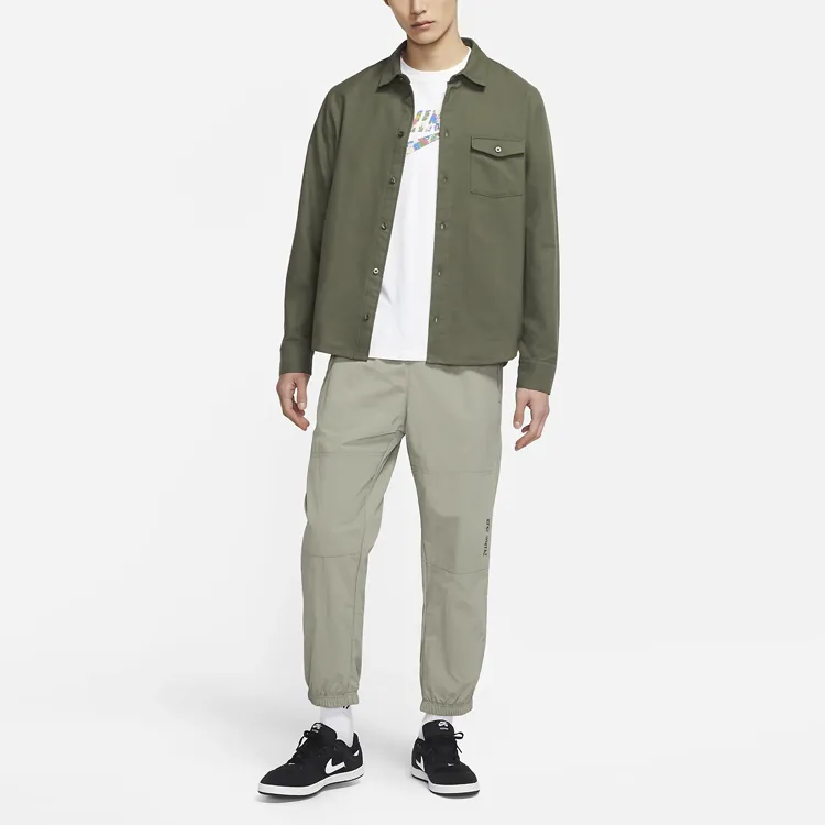 Nike Shirts Men Army Green-2