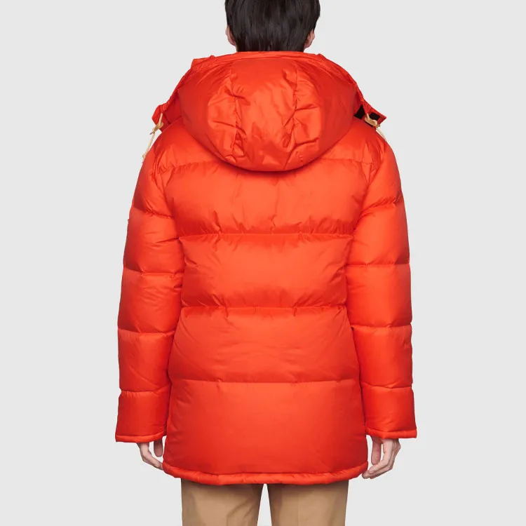 GUCCI x The North Face Down Jacket Winter Men's Orange-2