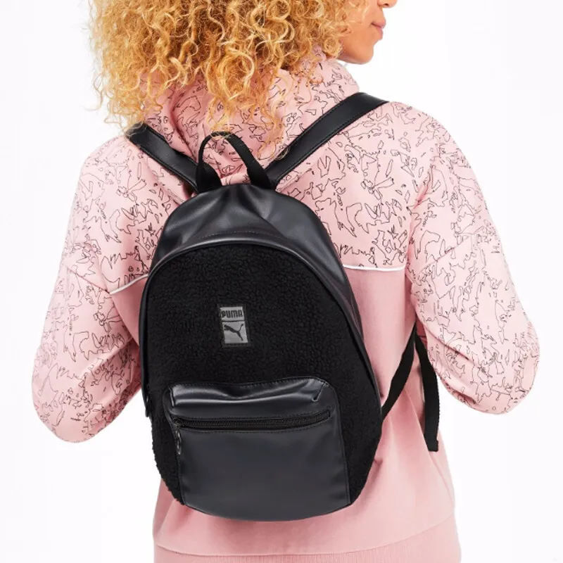 PUMA Artificial Leather With Textile Backpack Trumpets Women's Black-2