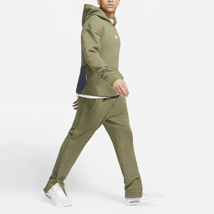 Nike Sweatshirts Men Medium Olive Green-4
