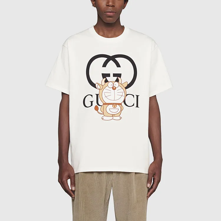 GUCCI T Shirt Men's Ivory White-1