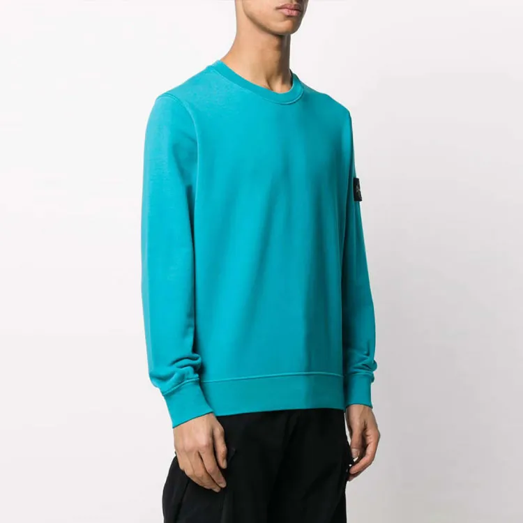 STONE ISLAND Sweatshirt Men's Turquoise-2