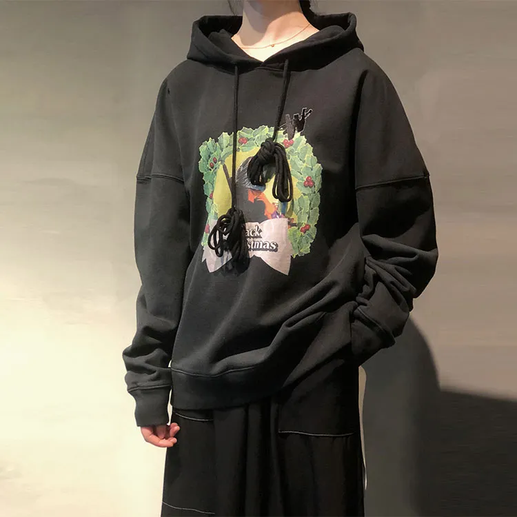 WE11DONE Sweatshirts Unisex Black-2