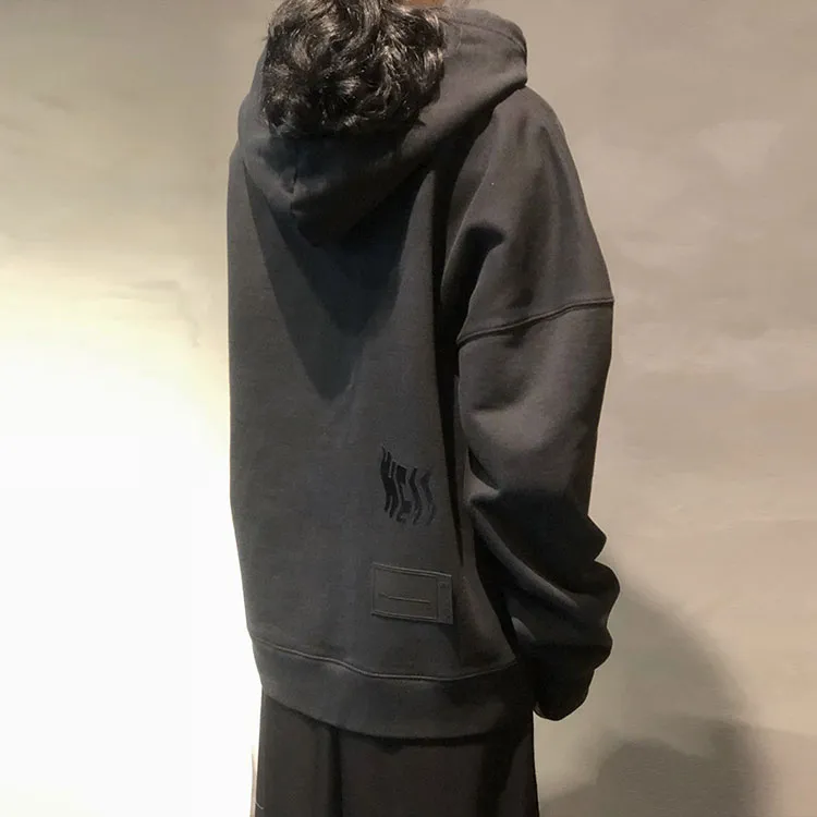 WE11DONE Sweatshirts Unisex Black-3