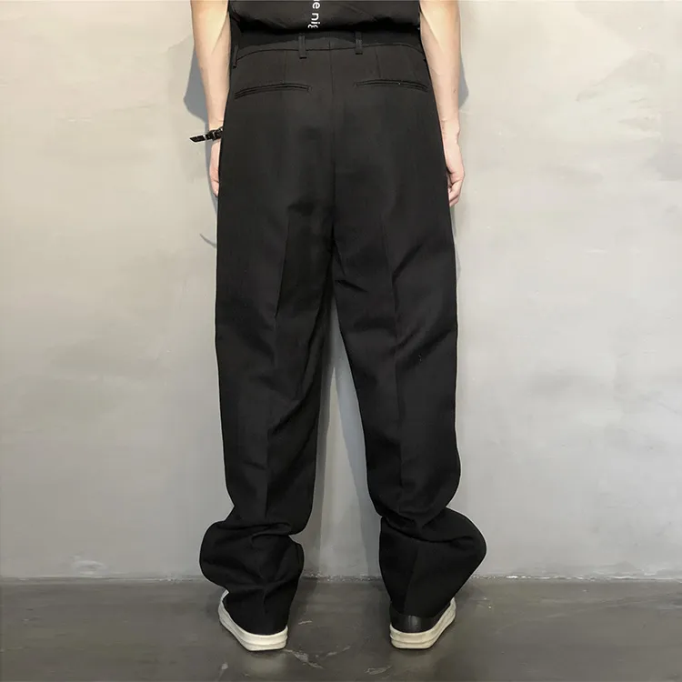 WE11DONE Suit Trousers Men Black-3