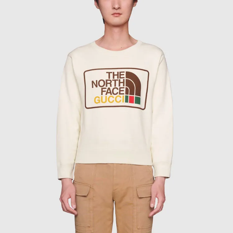 GUCCI X The North Face Sweatshirt Men's White-1