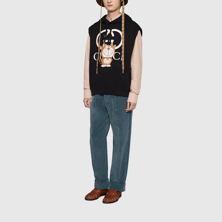 GUCCI x Doraemon Sweatshirt Men's Black-4