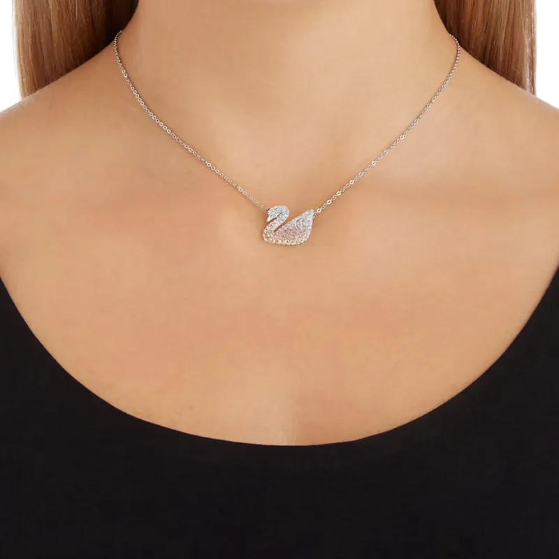 Swarovski Faux Crystal Stone Necklaces Women's-9
