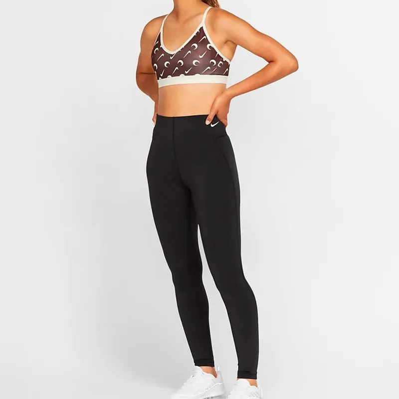 Nike X Marine Serre Sports Bra Brown-1