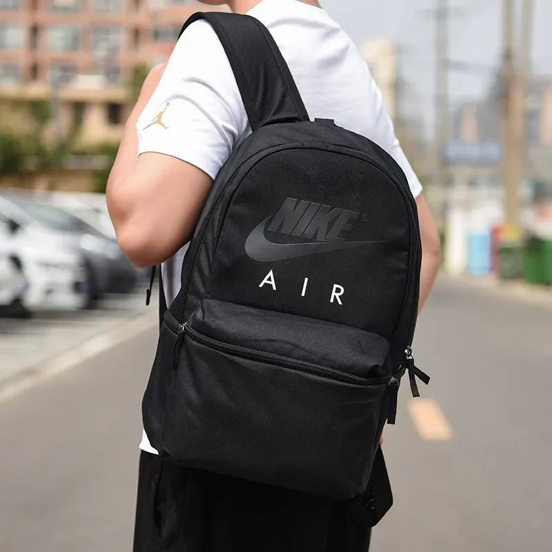 Nike Fabric Gym Bag Sports Backpack Regular Unisex Black-3