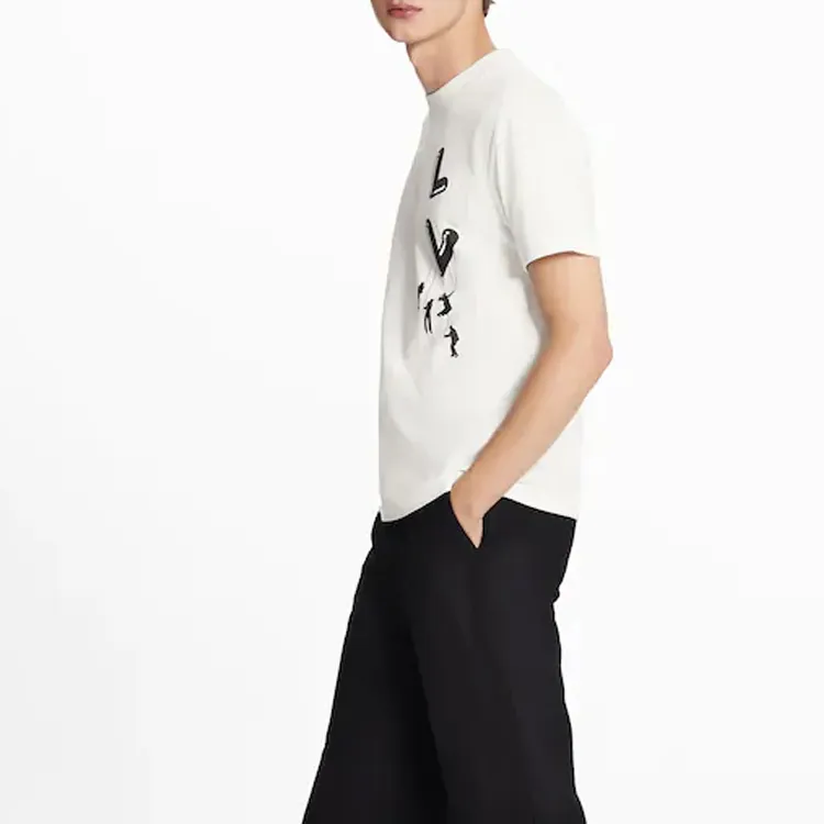 LOUIS VUITTON New Quarterly Products Of LV T Shirts Men-4