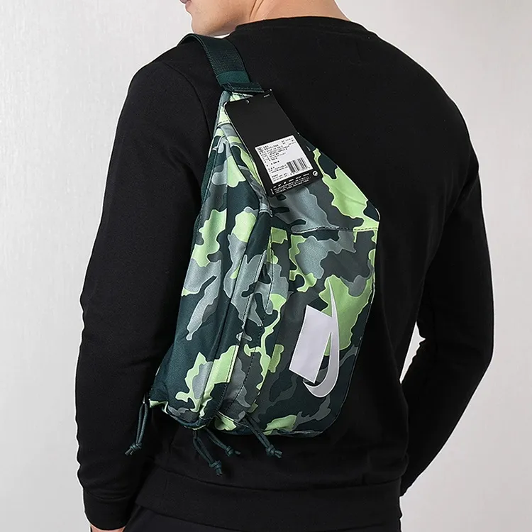 Nike Polyester Fanny Pack Regular Unisex Camouflage Green-3
