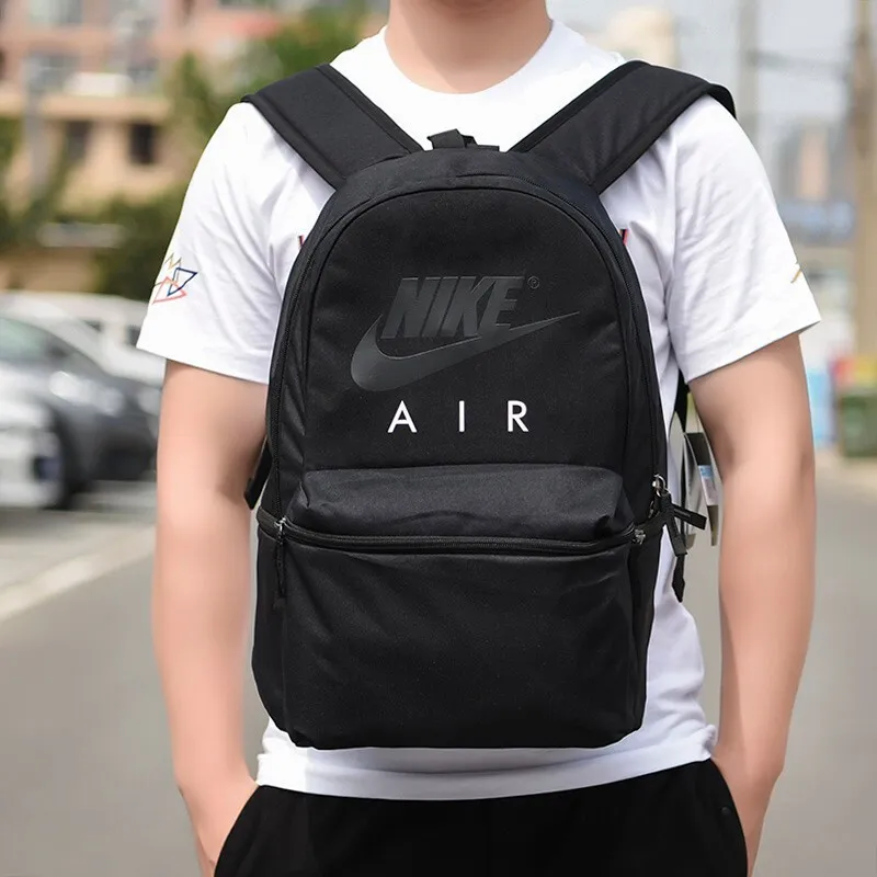 Nike Fabric Gym Bag Sports Backpack Regular Unisex Black-4