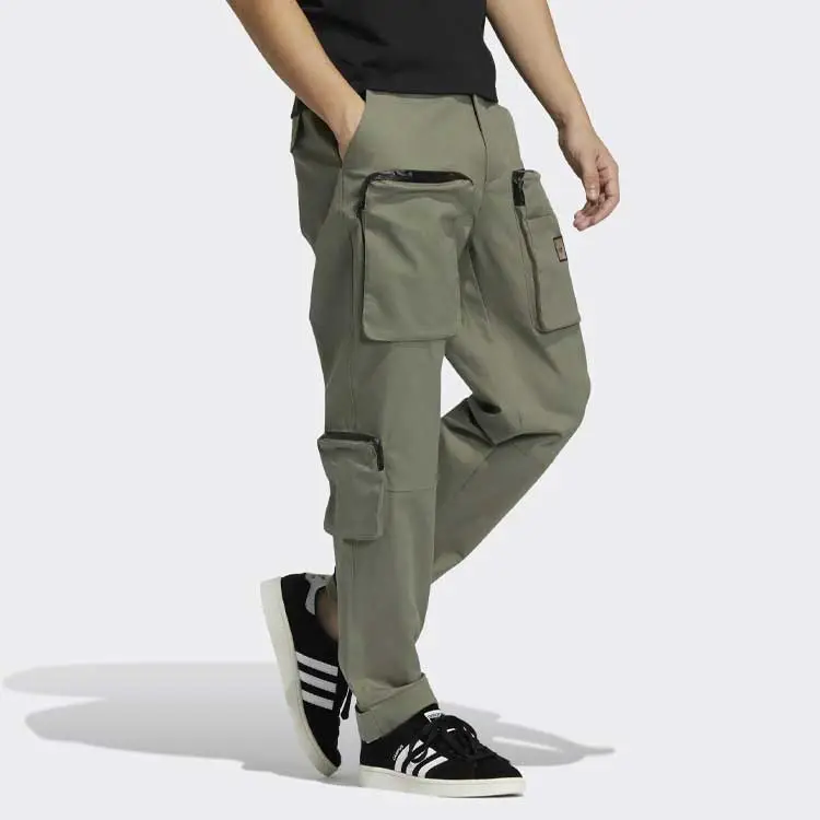 Adidas Originals Premium Woven Pants Cargo Pants Men Ruins Green-3