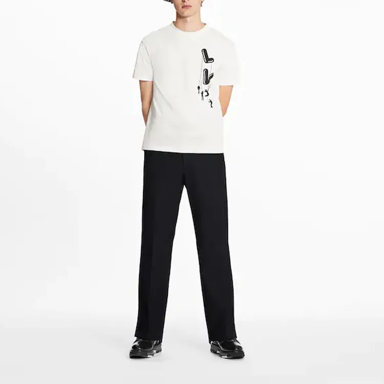 LOUIS VUITTON New Quarterly Products Of LV T Shirts Men-3