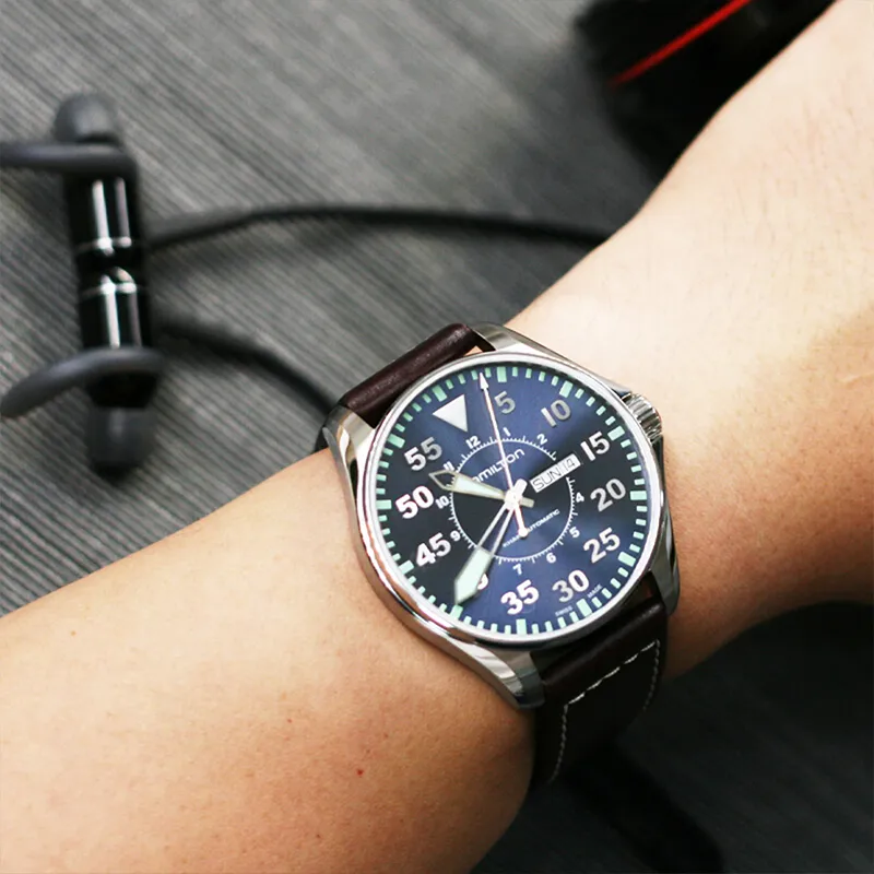 Hamilton Khaki Aviation Day Date Auto H64715545-4