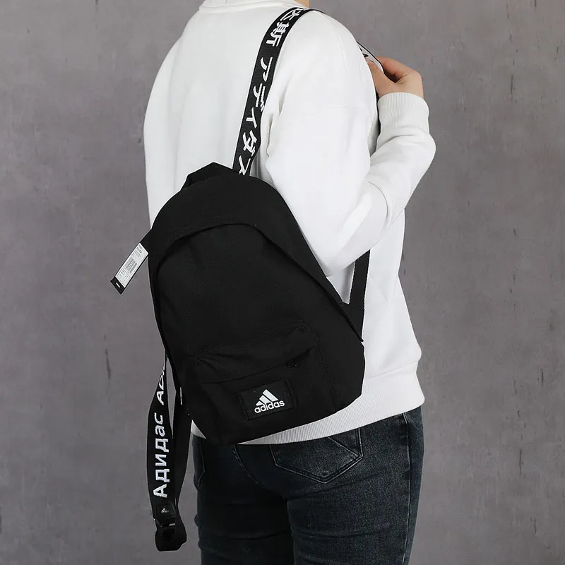 Adidas Recycled Polyester Backpack Regular Unisex Black-3