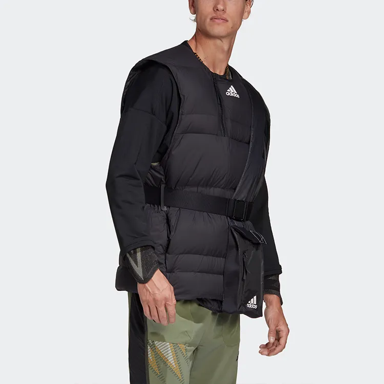 Adidas Vests Men Black-5