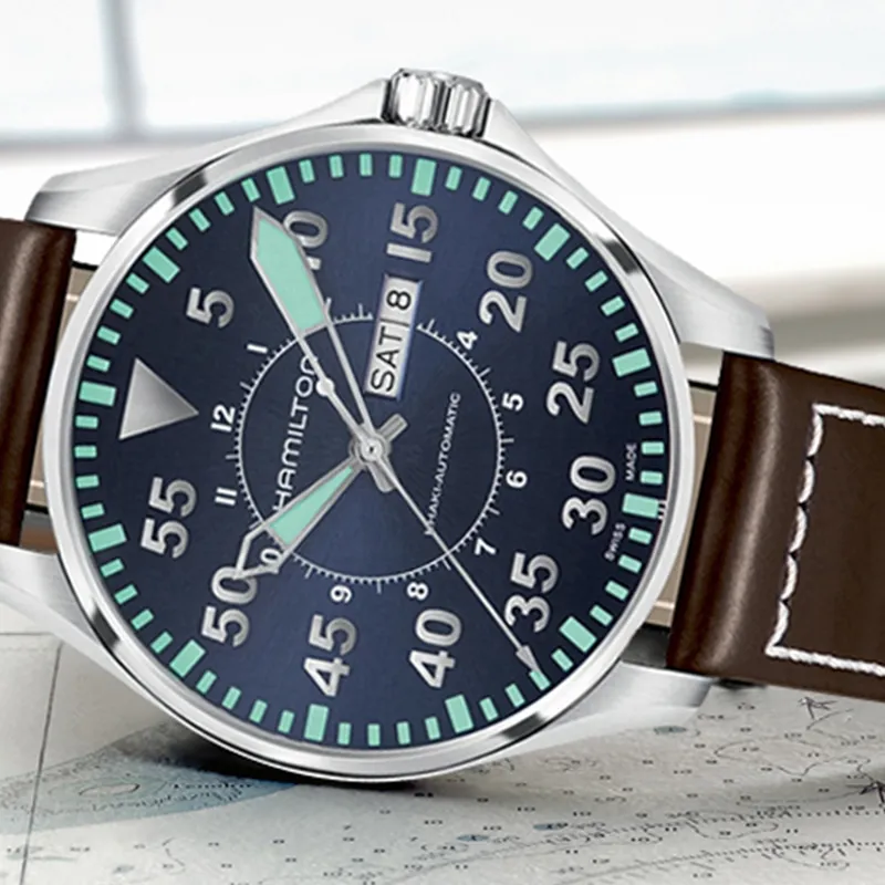 Hamilton Khaki Aviation Day Date Auto H64715545-3