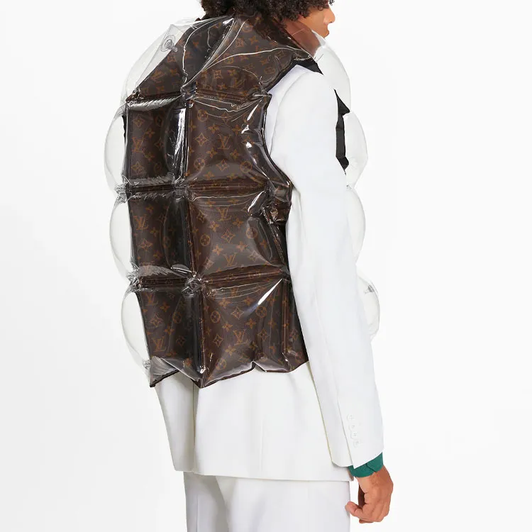 LOUIS VUITTON Vest Men's Coffee-1