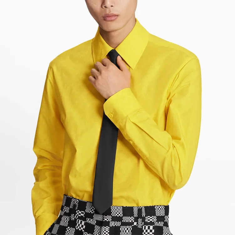 LOUIS VUITTON SS21 Shirt Men's Yellow-3