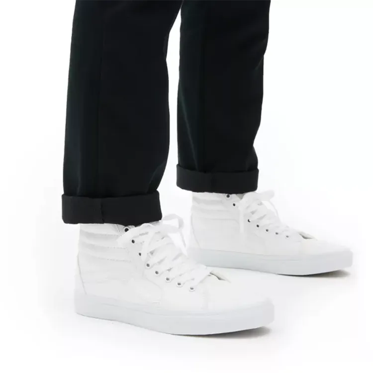Vans Sk8 Hi True White-5