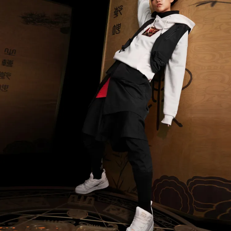 LINING CF Sweatshirts Unisex Ivory-3