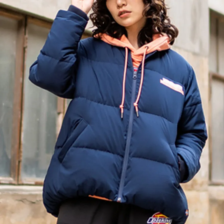Dickies Down Jackets Women's Dark Blue-3