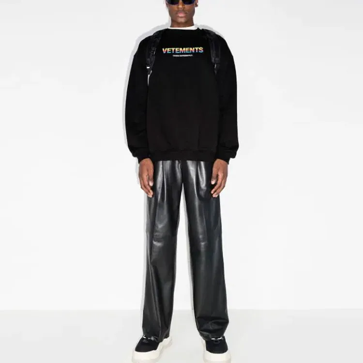 Vetements Think Differently Logo Sweatshirt-1