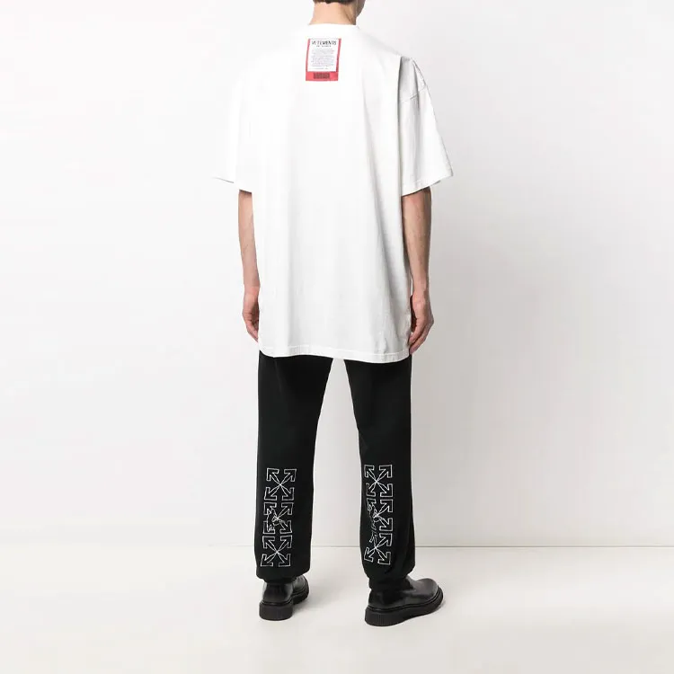 Vetements T Shirts Unisex White-2