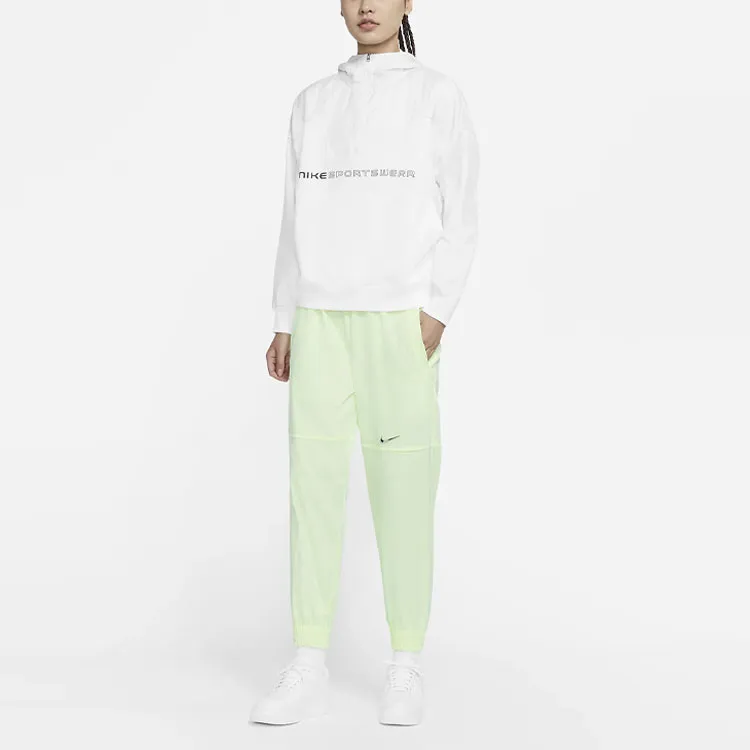 Nike Knitted Sweatpants Men Slight Yellow Green-2