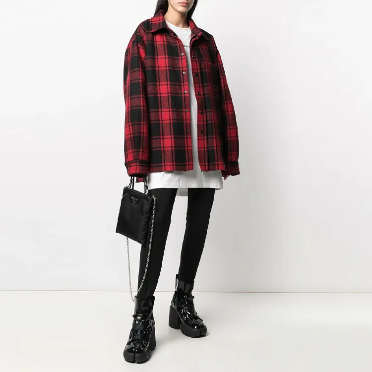 Vetements Shirts Unisex Red-4