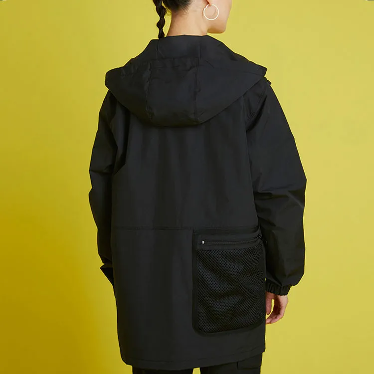 Converse Parka Coats Unisex Ink Black-3