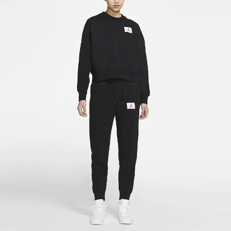 Jordan Flight Sweatshirt Women's Black-1